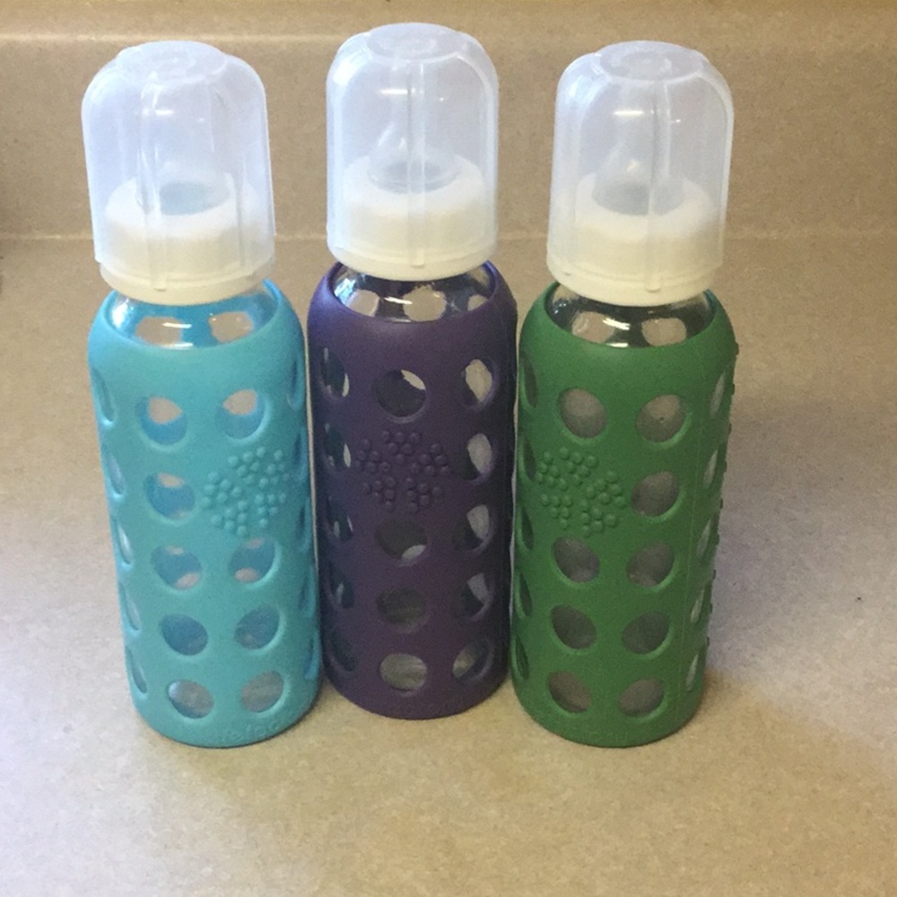 Life Factory Glass Baby Bottles